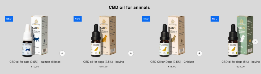 CBD oil for Animals