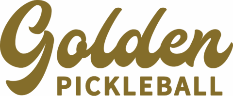 Golden Pickleball Golden Pickleball Logo
